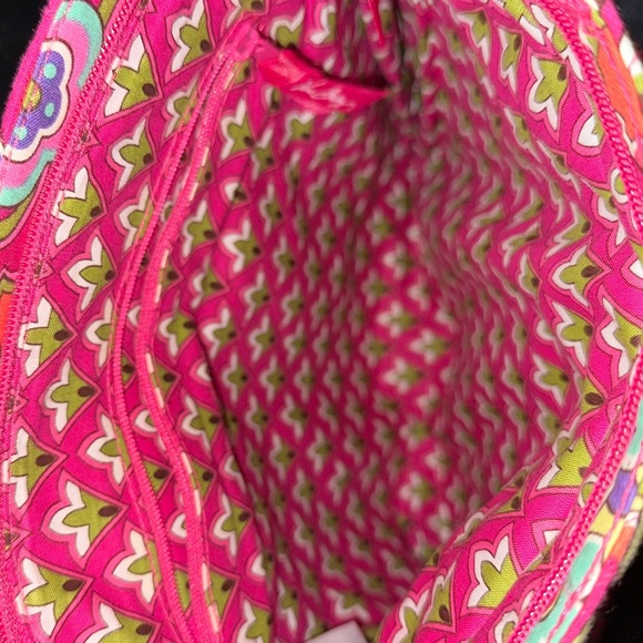 RETIRED VA VA VOOM PATTERN!!! Vera Bradley Pink Paisley Large Tote and Wallet - Picture 5 of 10
